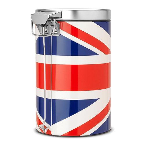 Ведро для мусора с педалью 12 л Brabantia Union Jack разноцветное