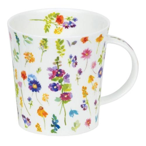 Кружка 320 мл Dunoon Lomond Belles Fleurs розовая