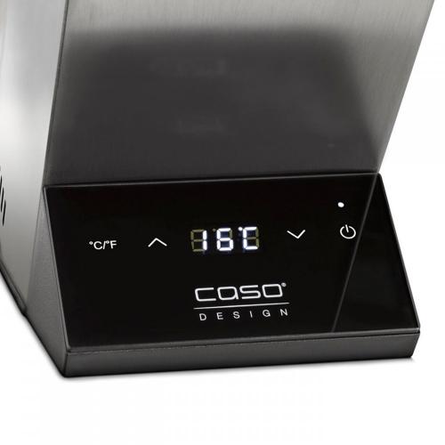 Охладитель для бутылок 24,5х13,5х28,5 см CASO WineCase One Inox