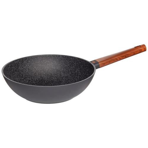 Сковорода-вок с антипригарным покрытием 28 см Nadoba Oldra черная