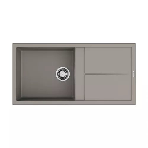 Кухонная мойка 100 см Omoikiri Solidity Sumi 100A-GR Leningrad grey - 1 фото