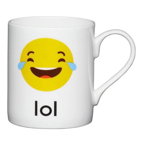Кружка LOL Emoji Face 250 мл Kitchen Craft KitchenCraft Mini Mugs