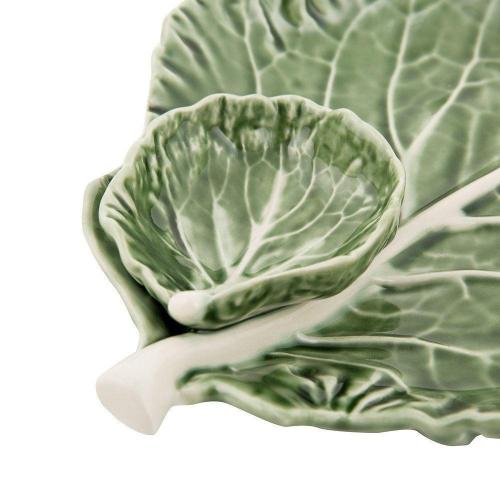 Блюдо для закусок 28х20 см Bordallo Pinheiro Cabbage