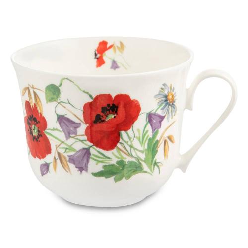 Чайная пара 450 мл Roy Kirkham Floral белая