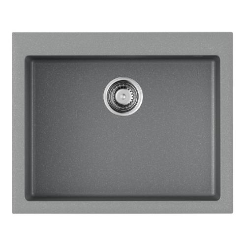 Кухонная мойка 61 см Omoikiri Solidity Bosen 61-GR leningrad grey - 1 фото