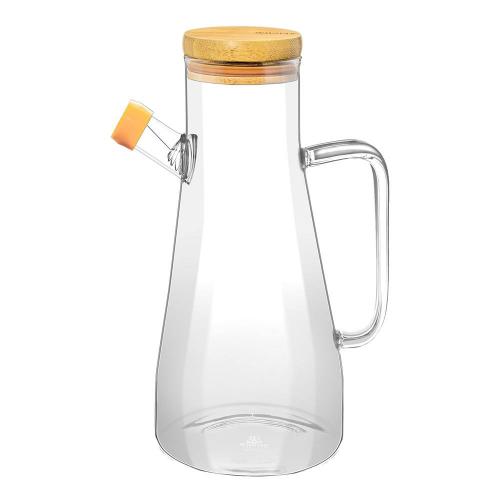 Бутылка для масла стеклянная 900 мл Wilmax Thermo Glass прозрачная