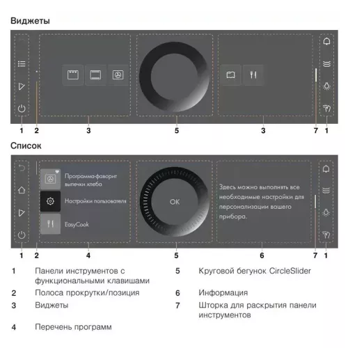 Духовой шкаф 59,7 см V-ZUG Combair V6000 60P AutoDoor черный