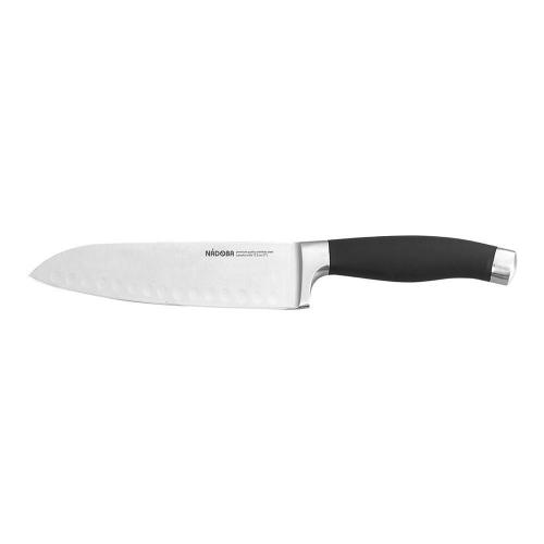 Нож сантоку 17,5 см Nadoba Rut черный