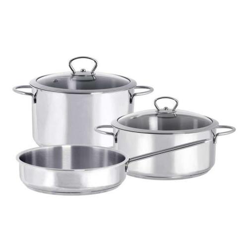 Набор посуды для приготовления Metalac Kulinaria 5 пр стальной