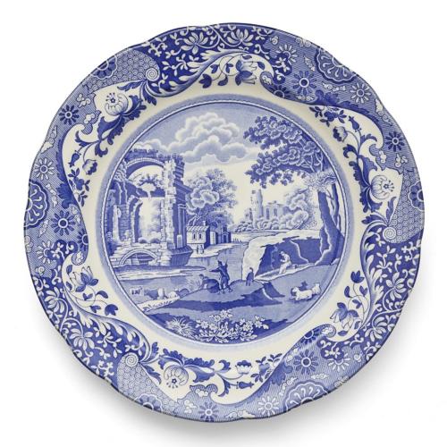 Тарелка обеденная 27 см Spode Blue Italian синяя
