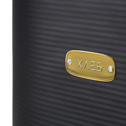 Хлебница 17,6х33,5 см Smart Solutions Irmel черная