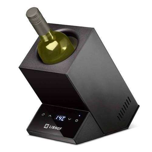 Охладитель вина на 1 бутылку Libhof BC-1 черный