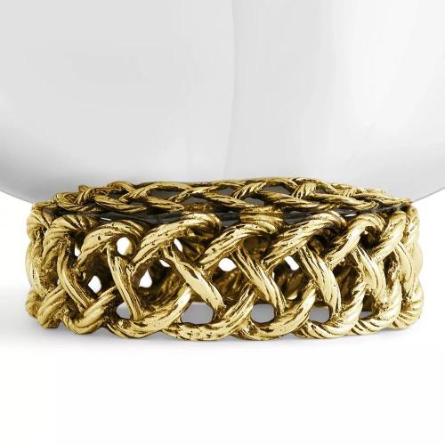 Чаша 11 см 380 мл Michael Aram Love Knot стальная
