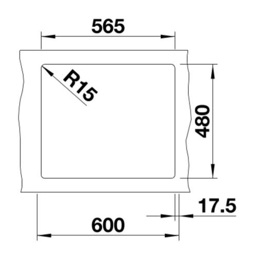 Кухонная мойка 58,5 см Blanco Legra 6 кофе - 3 фото