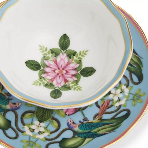 Чайная пара 140 мл Wedgwood Wonderlust белая