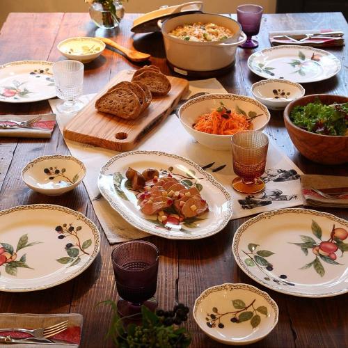 Тарелка обеденная 27 см Noritake Orchard Garden белая