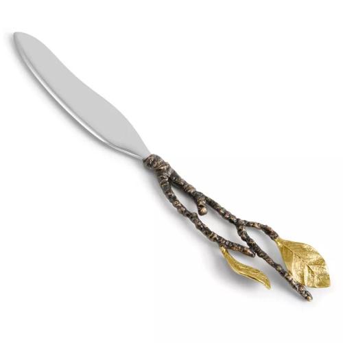 Сервировочная доска для сыра с ножом 53,3х25,4 см Michael Aram Vintage Bloom белая