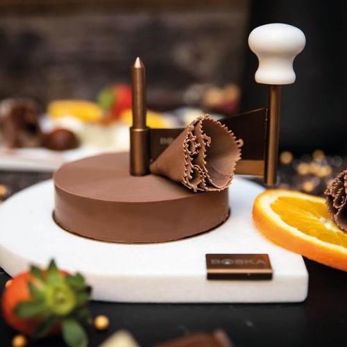Жироль для шоколада 16х10 см Boska Chocowares белая