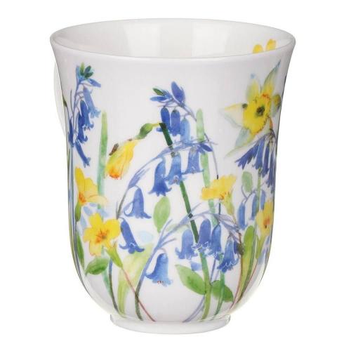 Кружка 330 мл Dunoon Braemar Cottage Flowers желтая