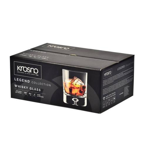 Набор бокалов для виски 250 мл Krosno Legend 6 пр