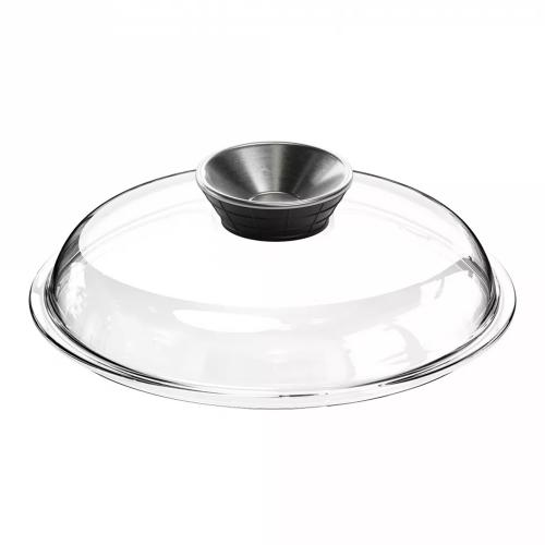 Крышка 24 см AMT Glass Aroma Lids прозрачная