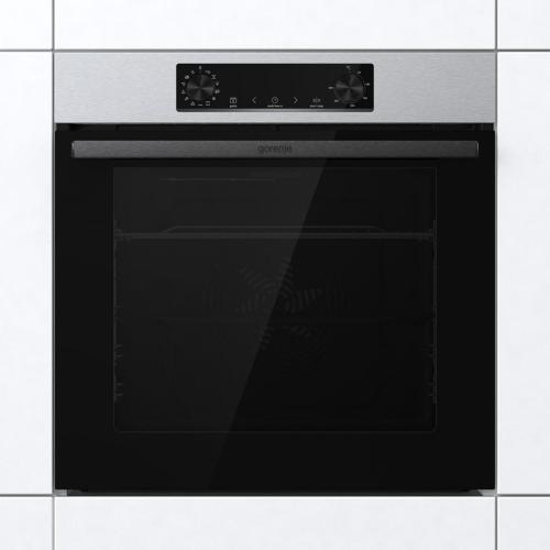 Электрический духовой шкаф 59,5 см Gorenje Essential BOB6737E01X стальной