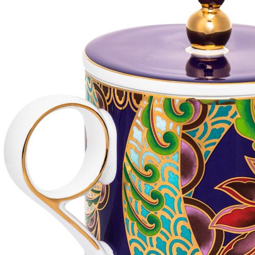 Кружка 350 мл Mix&Match Home Magic Dragon фиолетовая