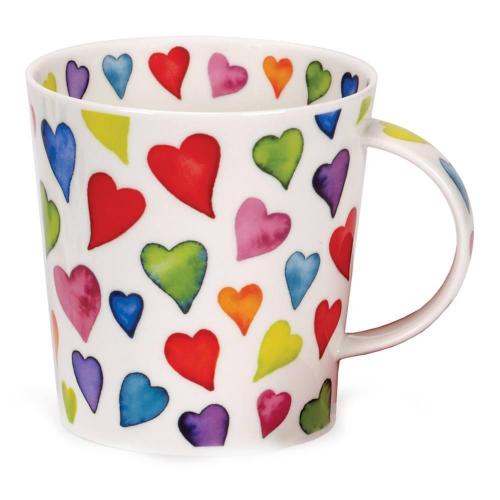 Кружка 480 мл Dunoon Cairngorm Lovehearts