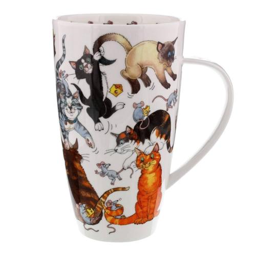 Кружка Кошачьи игры 600 мл Dunoon Henley Comical Animals