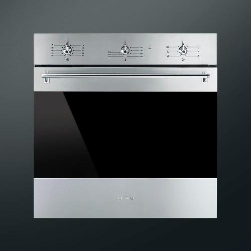 Многофункциональный духовой шкаф 60 см Smeg Classica SF6381X серебристый