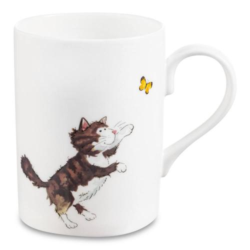 Кружка 325 мл Roy Kirkham Cats & dogs белая