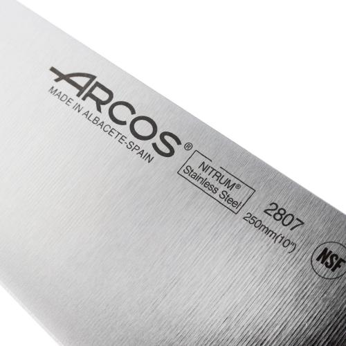 Нож поварской 25 см Arcos Universal черный