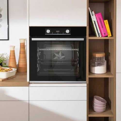 Электрический духовой шкаф 59,5 см Gorenje Essential BOSX6737E09BG черный