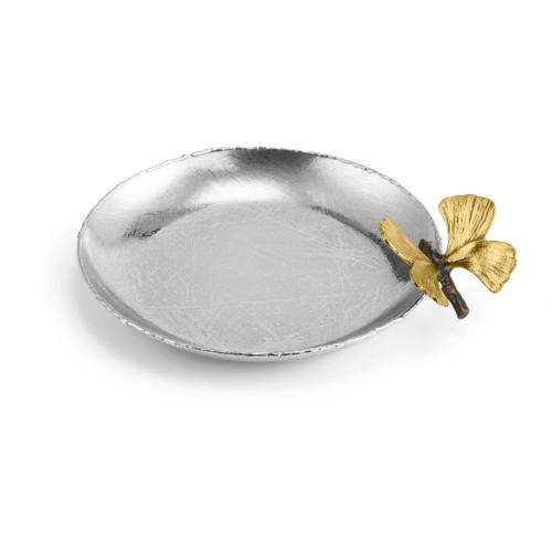 Мелочница 17,5х14 см Michael Aram Butterfly Ginkgo стальная