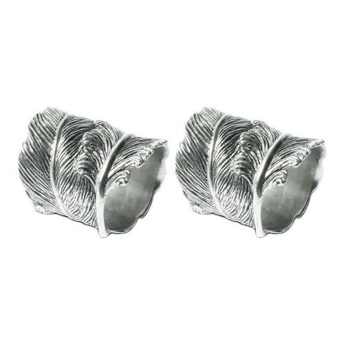 Набор колец для салфеток Feather 5 см Vagabond House Song Bird 2 пр