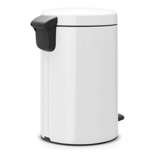 Мусорный бак с педалью 12 л Brabantia NewIcon белый - 3 фото