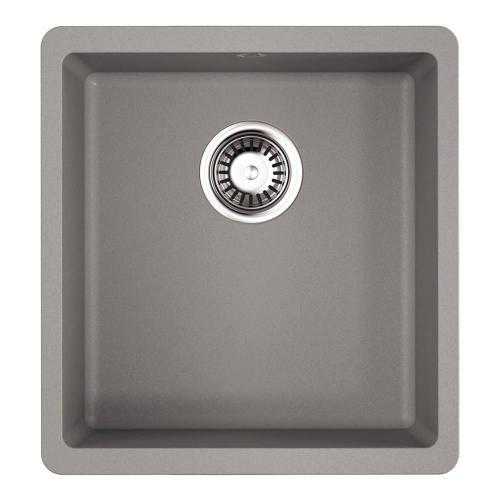 Кухонная мойка 40 см Omoikiri Solidity Kata 40-U-GR leningrad grey - 1 фото