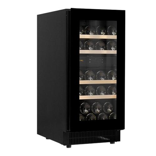 Встраиваемый винный шкаф на 23 бутылок Meyvel MV23-KBT2 черный