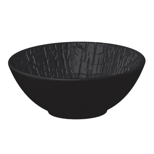 Салатник 800 мл d 19 см h6,5 см Black Raw Wood P.L. Proff Cuisine [3] (min 3 шт)