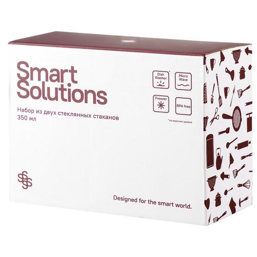 Набор термобокалов 350 мл Smart Solutions прозрачный 2 пр