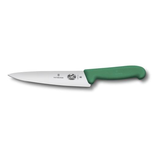 Кухонный нож разделочный 19 см Victorinox Fibrox зеленый