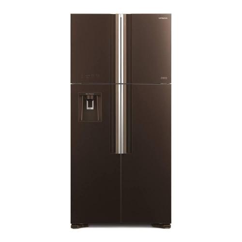 Холодильник French Door 184х86 см Hitachi Big French R-W662PU7 GBW коричневое стекло