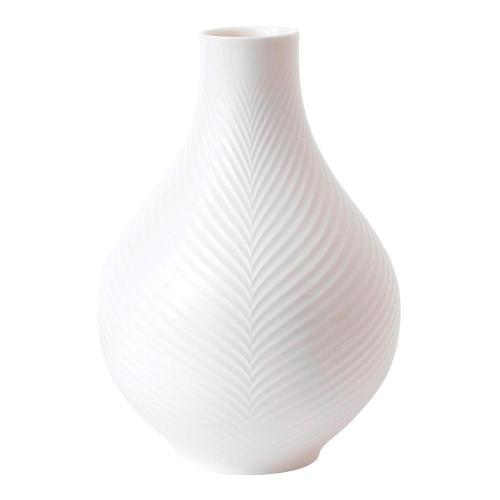 Ваза 23 см Wedgwood White Folia