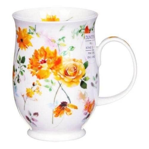 Кружка 310 мл Dunoon Suffolk Floral Harmony желтая