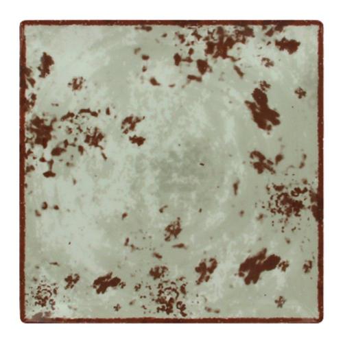 Тарелка RAK Porcelain Peppery квадратная плоская 30*30 см, серый цвет