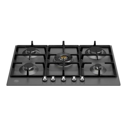 Газовая варочная панель 75,2x52,2 см Bertazzoni Heritage P755CHERNE черная