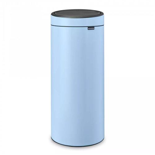 Ведро для мусора 30 л Brabantia Touch Bin голубое