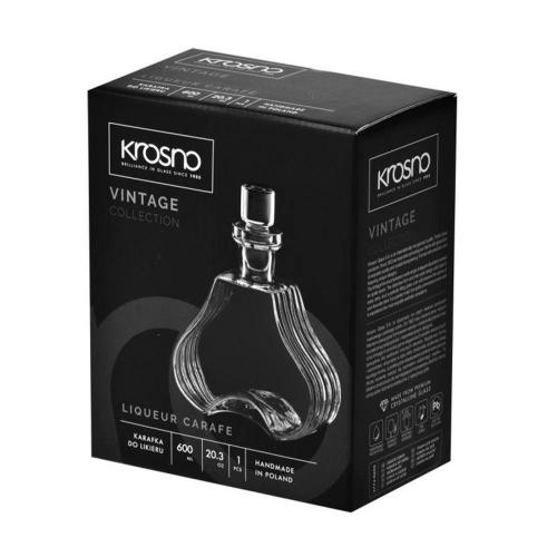 Графин 600 мл Krosno Vintage