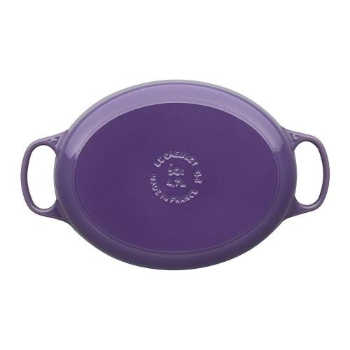 Кастрюля чугунная 31 см 6,3 л Le Creuset Signature фиолетовая