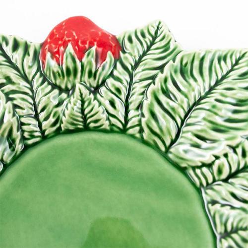 Тарелка обеденная 26 см Bordallo Pinheiro Strawberries